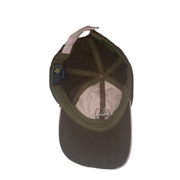 John Deere Genuine Quality‎ Pink and Brown Hat OS - Picture 5 of 5